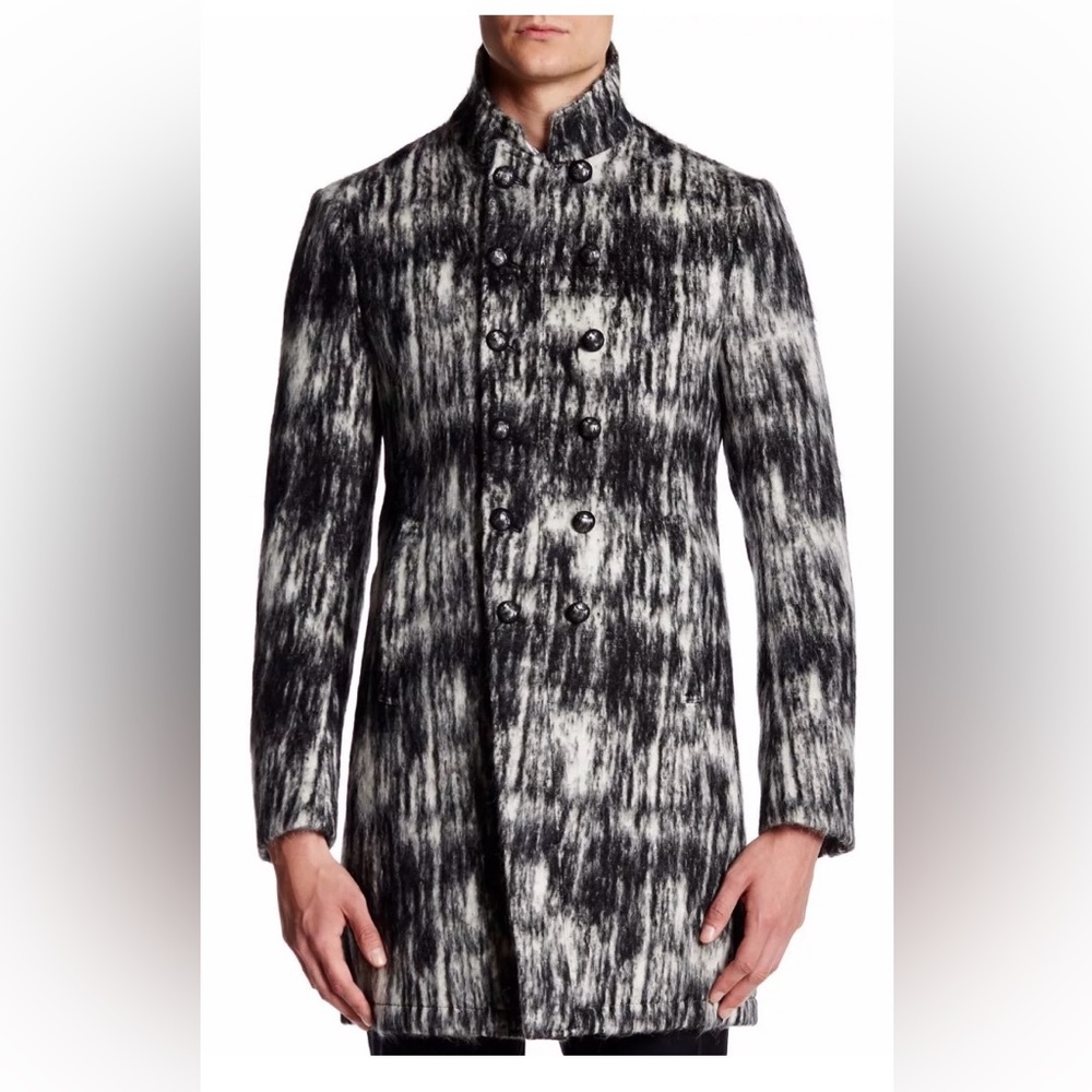 John Varvatos Zebra Coat. Size EU 48 USA 38. - Picture 4 of 11